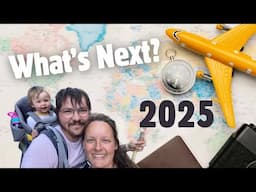 Our HUGE Plan for 2025! 🌍✈️ Financial Goals + Budget Travel