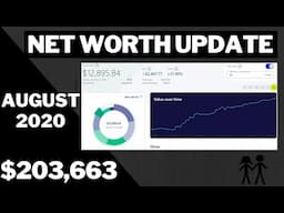 NET WORTH UPDATE August 2020 [DETAILS] | Financial Independence Journey | MillennialonFIRE