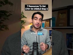 7 Resources That Got Me a 271 on USMLE Step 2 #shorts #usmle #doctor