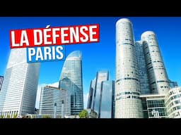 LA DEFENSE Paris, France 4K (Exploring Europe Largest business district)