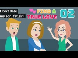 Find A True Love Episode 2 - Fat Wife Animation English - English Story 4U