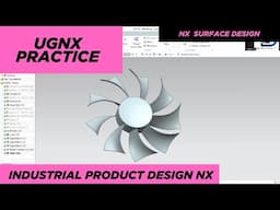 NX Tutorial for Absolute Beginners in 2025 I CPU FAN DESIGN IN UGNX I CAD PRACTICE