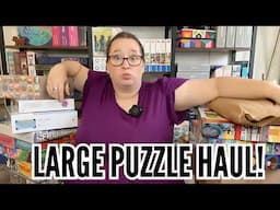 Large Puzzle Haul!!! // New Jigsaw Puzzles I've Received