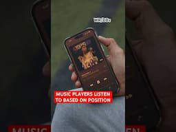 MUSIC PLAYERS LISTEN TO BASED ON POSITION