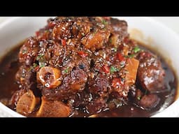 Easy & Tender Pressure Cooker Oxtail Recipe | Flavor-Packed Jamaican-Style Oxtails in 40 Minutes!