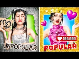 Unpopular Sister Vs Popular Sister! Homeless Girl Becomes Superstar!