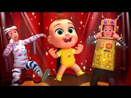 Head Shoulders Knees & Toes: Robot,Mummy,Fairy,Soldier Version | Newborn Baby Songs & Nursery Rhymes