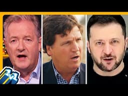 Zelensky: 'We Want NUKES!' Plus: 'Tucker Carlson, Stop Licking Putin's Ass!'