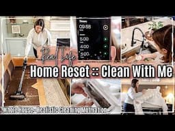 HOME RESET 2025 :: SPEED CLEANING MOTIVATION for a BUSY HOME!