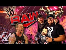 WWE Raw LIVE on NETFLIX Experience! My First Wrestling Show In Years!