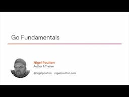 Go Fundamentals Course Preview