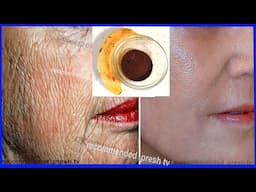 80 years looks 22 years using coffee mask in 5 days fast Look younger than your age at home remedy