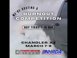 Check out our burnout competition!