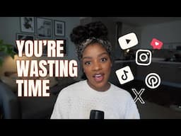 Content creators, you're wasting your time