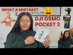 Unboxing DJI Osmo Pocket 3 Creator Combo | What I Don't Like About It + Accessories| Unprofessional