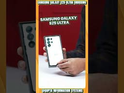 Samsung Galaxy S25 Ultra Unboxing vs Samsung S24 Ultra #shorts #shortvideo