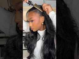 Refresh my sew-in with me #hairtutorial