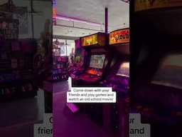 Retro Arcade on the Oregon Coast! #retroarcadegames  #astoriaoregon #thesimpsons