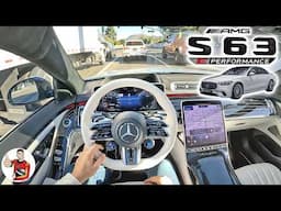 What It's Like to Live with a Mercedes-AMG S63 E Sedan (POV)