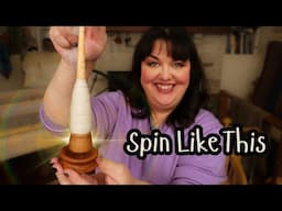 Support Spindle Spinning for Beginners - Complete Tutorial