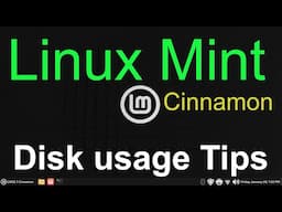 Linux Mint - Cinnamon - Fun with Disk usage.