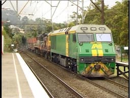 Australian EL class locomotives - Sydney  region - January 2000