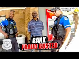 Scammer Shocked When Cops Show Up at Bank