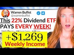 22% Dividend ETF PAYS you EVERY WEEK & Beats the S&P500 (NOT a TRAP)