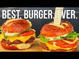 Best Smoked Burger Recipe | Easy Smoked Burger with Copycat Big Mac Sauce on the Pit Boss