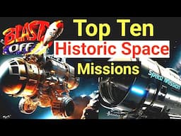 Blast OFF ! || Top Ten Historic Space Missions That Shaped The Future ||