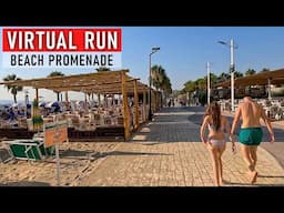 Beach Promenade Virtual Run | Treadmill Workout with Scenic Views