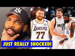 Kyrie Irving REACTS To Luka Doncic Trade To Lakers!