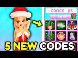 ALL 5 NEW *SECRET CODES* IN DRESS TO IMPRESS + *FREE VIP* | (Roblox DTI Codes)