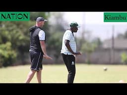 Gor Mahia coach Sinisa Mihic conducts his first training session