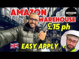 Good News✅ | Amazon warehouse jobs for students UK 🇬🇧 | Highest paying job in UK for students £15 ph