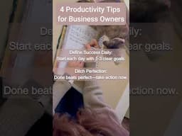 Productivity hacks that keep me on track and feeling like a total boss!