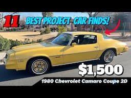 11 Classic Cras & Trucks Priced From $1,500 to $8,000!