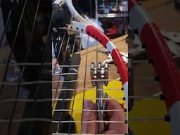 NEWBIE RACQUET STRINGERS! When CLAMPING strings AVOID SHIFTING strings - see why!