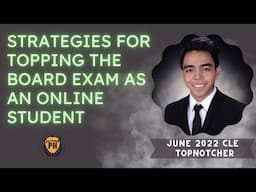 Strategies for Topping the Board Examination as an Online Student