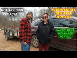 NOT HOLDING BACK!  LIVE | work, couple builds, tiny house, homesteading, off-grid, rv life, rv |