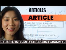 UNIT 9: ARTICLES | ENGLISH GRAMMAR COURSE | དབྱིན་ཡིག་བརྡ་སྤྲོད་སློབ་ཚན།