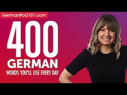 400 German Words You'll Use Every Day - Basic Vocabulary #80