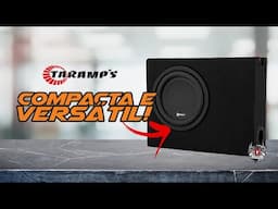 Caixa de Som Subwoofer SLIM TARAMPS T-500SW R PS 250 RMS PASSIVA 8 pol!