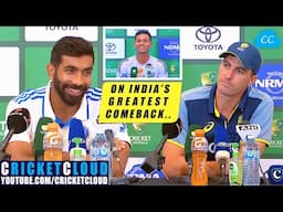 Jasprit Bumrah & Pat Cummins on India's Greatest Comeback | After India Won 1st Test | INDvAUS 2024