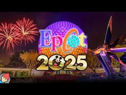 Epcot RIDES & ATTRACTIONS 2025 | Walt Disney World