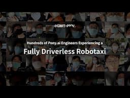 Hundreds of Passengers Experiencing Fully Driverless Robotaxi