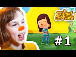 FIRST DAY IN ANIMAL CROSSING! - Gameplay Walkthrough  [Animal Crossing]