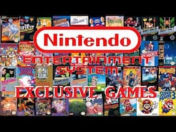 Over 50 Nintendo NES Exclusives In Under 30 Minutes