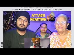 Reaction on Attach (Music Video) Sidhu Moose Wala | Steel Banglez ft Fredo | Moody Sardaar