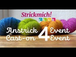 Strickmich! Club Anstrick-Event Cast-on Event 4-2022